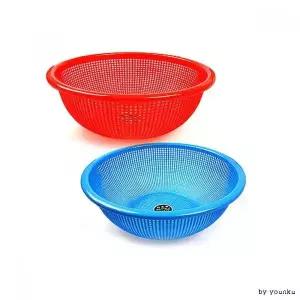 소쿠리 6호 45x14.5cm 바구니 채반 광주리 플라스틱 수납 정리함