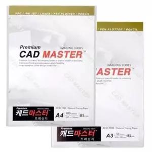 트레이싱지 A4 85g 투명 종이 100매 크라프트지 머메이드지 미농지 얇은종이 종이포장지