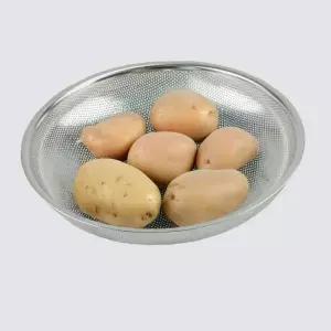 스텐 채반 펀칭 바구니 7호 야채 수납 정리함