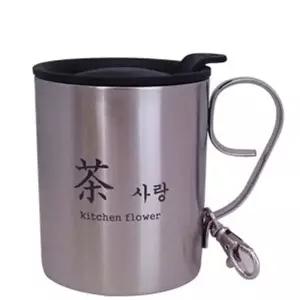 [하프클럽/]0.20L 등산용 스텐 머그컵 휴대용컵 등산컵 보냉온컵