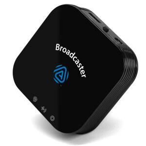 HOMESPOT BA210 V2 AURACAST 블루투스 송신기, 3.5MM 프로, 호환 버드 LC3, 갤럭시 무손실, 입력, JM320, 및 보청기 JY300 HD, 헤드폰과 3, 광학 2 APTX