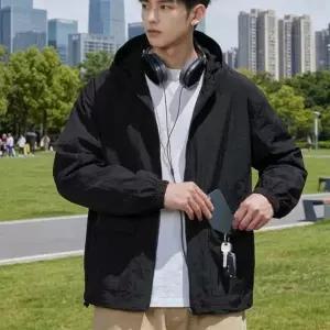 남성 캐주얼 초경량 바람막이 아노락 자켓 점퍼 재킷