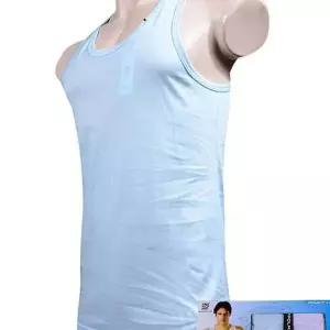 폴밋 흡습속건 순면 실켓 무지런닝 3매 셔츠 나시 쿨-WD6AE2A_