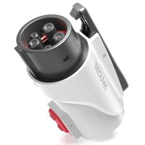 NACS-J1772 어댑터, Max 80Amp 250V J1772 EV 충전 어댑터-테슬라 충전기, 고출력 벽 커넥터, 가정용 모바일 목적지 SAE EV용 수트와 호환됩니다