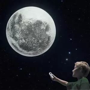 수유등 달조명 달빛 LED 무드등 거실등 취침등 벽등 (리모컨포함)