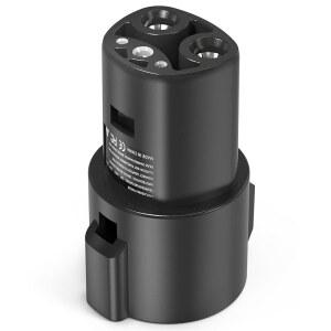 J1772에서 충전기 어댑터, 최대 80Amp 240v AC, 고속 충전이 가능한 Model 3 /Y /X /S용 모바일 EV EVSE 충전기와 호환, 차량 전용 SAE J1772 충전 어댑터