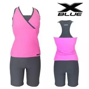 XBLUE 여자 아쿠아로빅 반전신 수영복 T3050 5부수영복 (50531963)