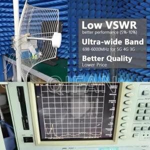 5G/4G/3G/2G용 실외 MIMO 안테나 600-6000MHz 2X30dBi 고이득 장거리 외부  STC Zain Mobily용
