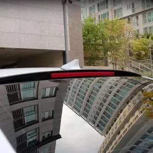 아반떼AD QEH373X9 리어 스포일러 글라스윙 루프 바이저 날개