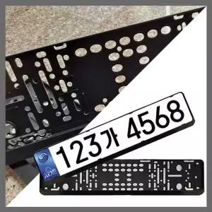 NEW TRI591W6 자동차 번호판 플레이트 가드 신형전차종가능