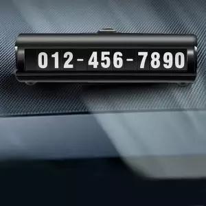 (modoo) AVO252D3 히든 야광 주차 번호판