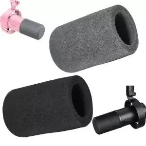 1pcs 방풍 마이크 윈드스크린 커버 플록드 스폰지 폼 팝 필터 FIFINE Amplitank K688 용