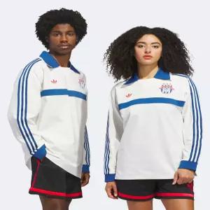 아디다스 럭비 폴로 셔츠 - 화이트 / KB7521 긴소매티 긴소매티셔츠 6046393