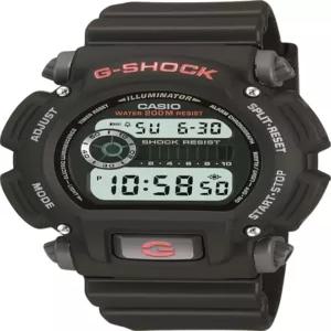 카시오 DW9052 시리즈 남성용 디지털 시계 G-Shock 1/100 SEC 스톱워치 카운트다운 타이머 LED 라이트 200M