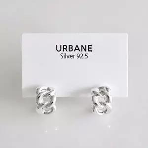 (Silver925) Bold chain earring