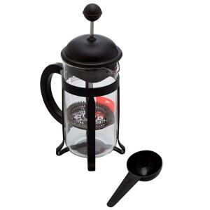 BODUM JAVA 프렌치 프레스 커피 메이커, (8컵), 블랙 1리터(34온스)