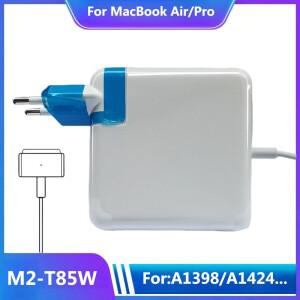 MacBook용 85W Mag2T 전원 어댑터: MacBook Air/Pro Magsaf*2T 자기 충전기 A1398과 호환 가능