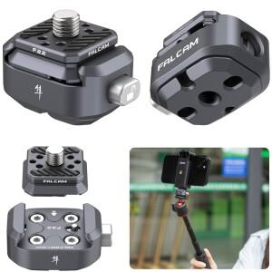 Ulanzi FALCAM F22 퀵릴리즈 시스템 1/4 나사-F22 베이스 마운트 NATO 마운트 DSLR 카메라 케이지 삼각대