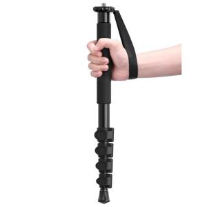 Ulanzi 경량 모노포드 알루미늄 DSLR 카메라 삼각대 1/4''3/8'' 하이킹 여행 셀카 스틱 최대 155cm 확장 5K
