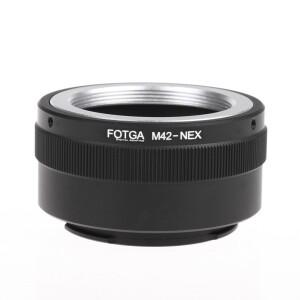 소니 NEX E-마운트 NEX NEX3 NEX5n NEX5t A7 A6000용 Fotga M42 어댑터 링
