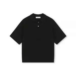 [정품] 비슬로우 FINE 니트 POLO SHIRTS 블랙 1069756