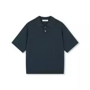 [정품] 비슬로우 FINE 니트 POLO SHIRTS DARK TEAL 1069757