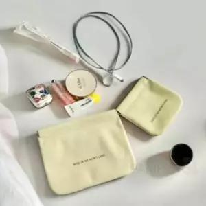 ( )미니 자석파우치 화이트 대 가방이너백 메이크업파우치 여행용화장품파우치 이너가방 소품파우치