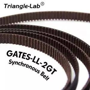 Trianglelab Gates 2GT 벨트 동기 타이밍 폭 6MM Ender3 cr10 Anet 용 내마모성