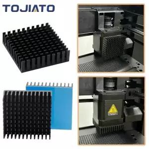 1-5pcs 3D 프린터 부품 방열판 알루미늄 냉각 Nema17 42 스테퍼 모터 40x40x11mm 용 라디에이터 방열