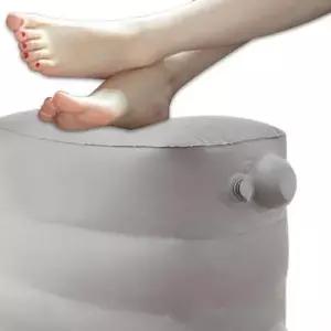 위아 발받침대 휴대용 기내용 다리 발쿠션 높이조절