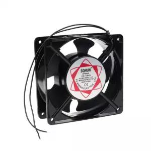 120mm 볼 쿨링팬 AC 220V 20W 허브랙 서버랙 교체용 쿨러 저소음 배기휀 공냉 환기 냉각펜 산업용 작업용