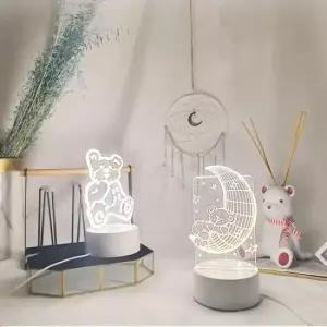 아이방수면등 led 무드등 수면등 독서등 신혼부부집들이선물 3d