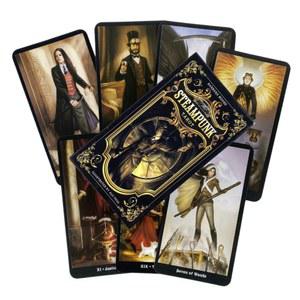 타로매트 Steampunk 타로 카드 운세 데크 영어 버전 에디션 오라클 보드 파티를 위한 게임