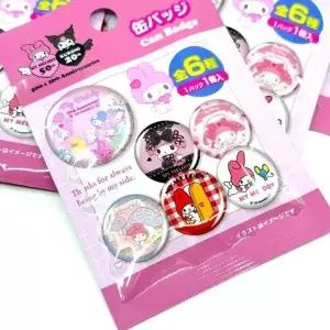 [MENQ2CMN66]랜덤 산리오캔뱃지 캔뱃지 데일리 50주년