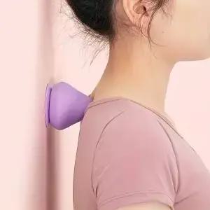 벽걸이형 근막 콘 다기능 흡입 컵 등 근육 이완용 벽 마사지기 팔 발 트리거 포인트
