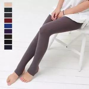기모 트렌디 주말룩 타이즈 블랙