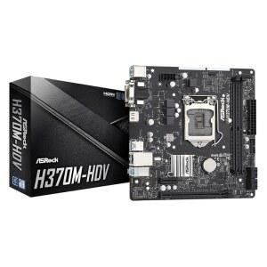 ASRock H370M-HDV LGA1151 / 인텔 H370 DDR4 SATA3&USB3.2 마이크로 ATX 마더보드