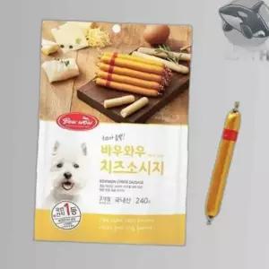 애완동물 치즈소세지 영양 간식 건강한 소프트