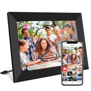 32GB FRAMEO 10.1인치 스마트 Wi-Fi 디지털 자동 포토 세로 및 터치 메모리, 스크린, 어디서나 순간 회전, 가로 통해 IPS 내장 Frameo 앱을 LCD 프레임 1280x800 즉시 공유