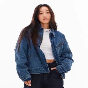 리 91-B 코듀로이 워크 데님 자켓 인디고 다크 LE2504IJ34IM 5327276