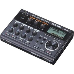 태스캠 DP-006 6트랙 디지털 포켓스튜디오 멀티트랙 오디오 레코더, 내장 마이크, 작곡, 배터리 작동