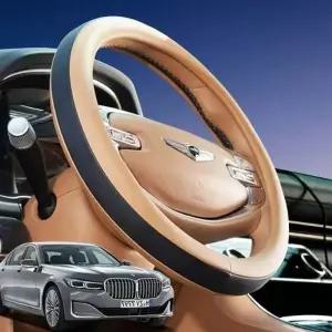 BMW 7시리즈 핸들커버 투톤 미우 순정형 색 카바 겨울