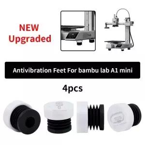 Bambu Lab A1 미니 미끄럼 방지 발 패드 용 방진 고무 피트 업그레이드 A1mini 전용 충격 바닥 매트