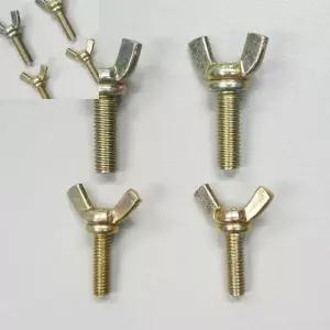 나비볼트 100개입 손잡이볼트너트 볼트 날개나사 윙볼트 손잡이볼트 철물부속 M5x12