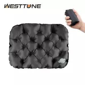 WESTTUNE 앉기 위한 팽창식 매트리스 야외 초경량 좌석 쿠션 캠핑 패드 하이킹 배낭 여행용 에어 매트