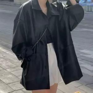 여성 베이직무스탕자켓 봄 출근룩 여성무스탕 무스탕자켓 편안한 오버핏