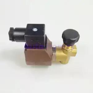 평상시 닫힘 황동 고온 스팀 솔레노이드 밸브 VITON G1/4 인치 110/220VAC 조절식 다림질 보일러