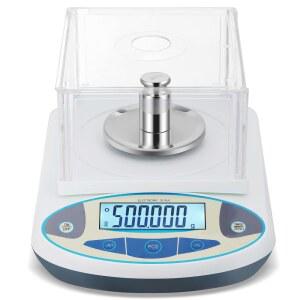 바오시산 500G / 0.001G 실험실 규모 정밀도 1MG 분석 전자 저울 미세 무게 (500G 1MG) ICM