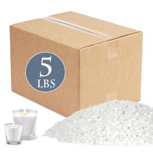 SWIGRANCE 소이 왁스 펠릿 5LBS / 2.27kg, 천연 캔들 만들기 용품, 기둥, 용기 및 성형 캔들, 시레 드 SOJA