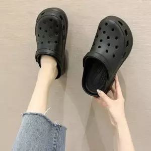 이 여성슬리퍼 크럭스샌들 스크랩 푹신한 인턴 학교